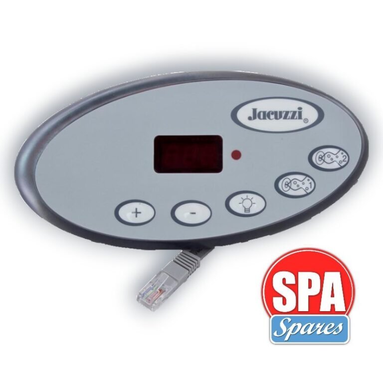 Jacuzzi® Spas - Topside Panel, J-300 LED Series, 5 Button, P1, P2, Lt - 2600-322